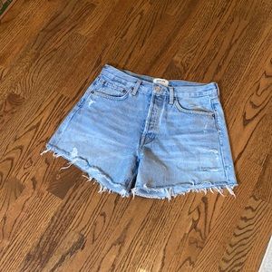 Never been worn Agolde Parker Long “swap meet”